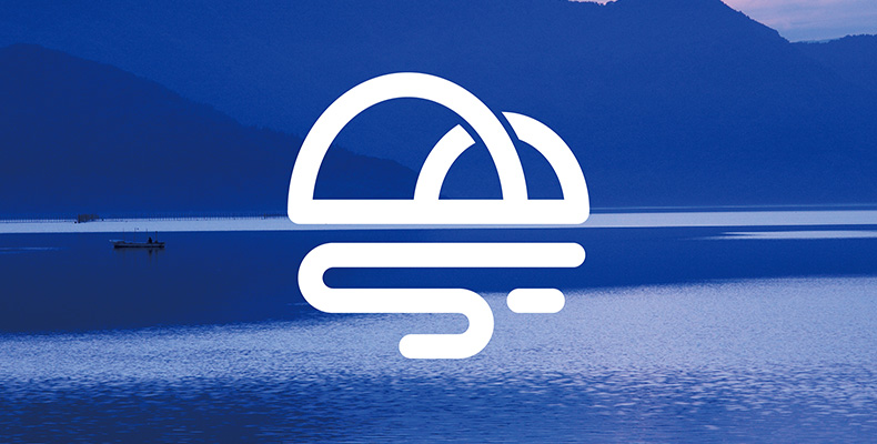 石門(mén)藍(lán)鎮(zhèn)logo設(shè)計(jì)